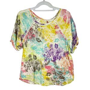 Nine West - Vintage America Collection - Women's Sz S - Multi-color Floral BOHO